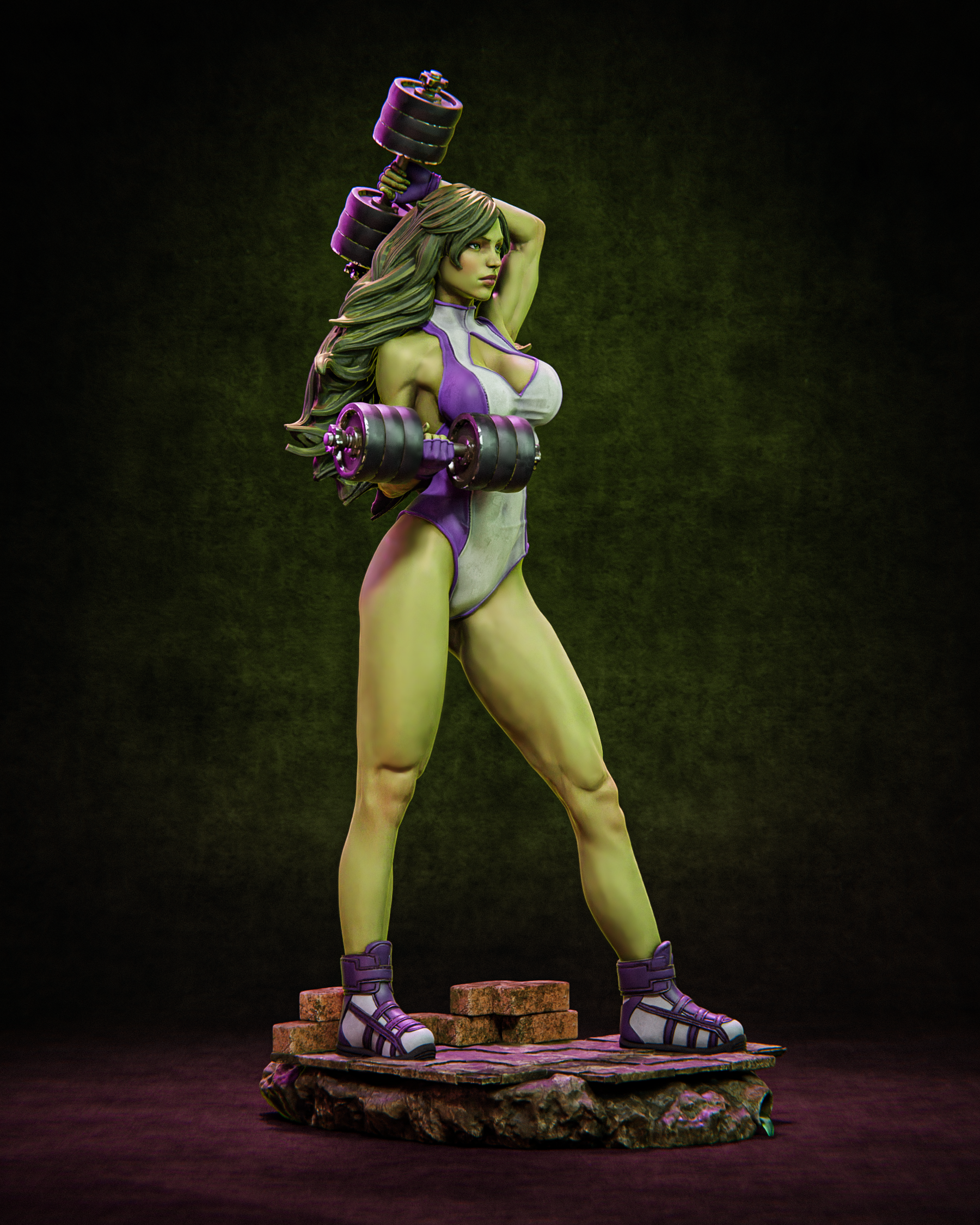 | Hand-Painted 14K 3D Resin Figures | Garage Kit