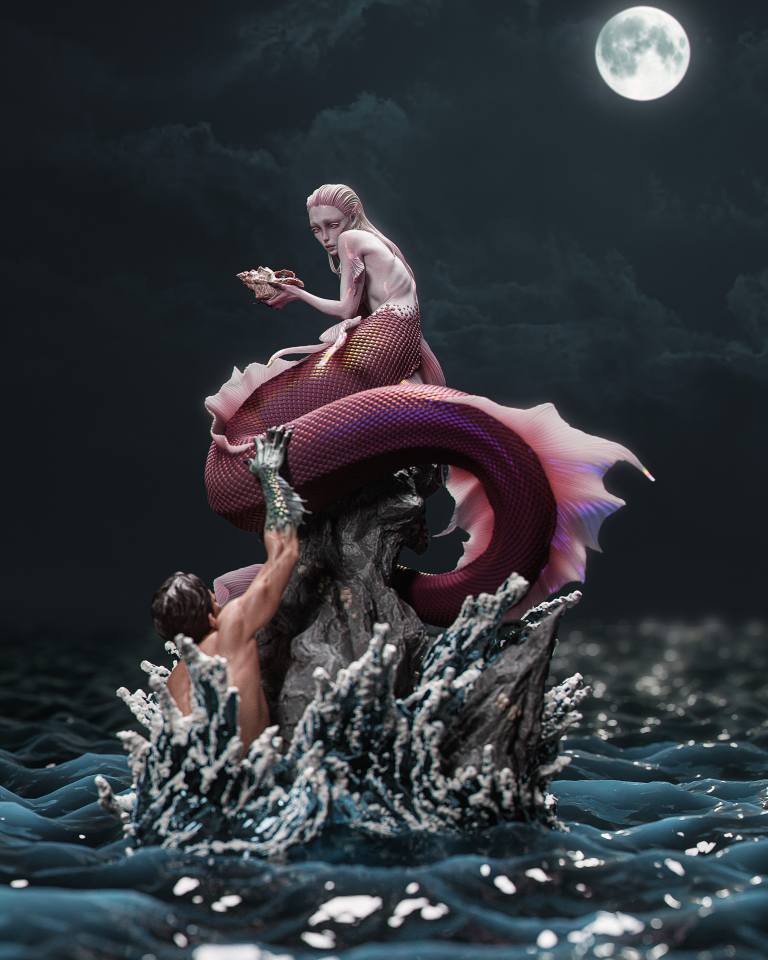 | Hand-Painted 14K 3D Resin Figures | Garage Kit