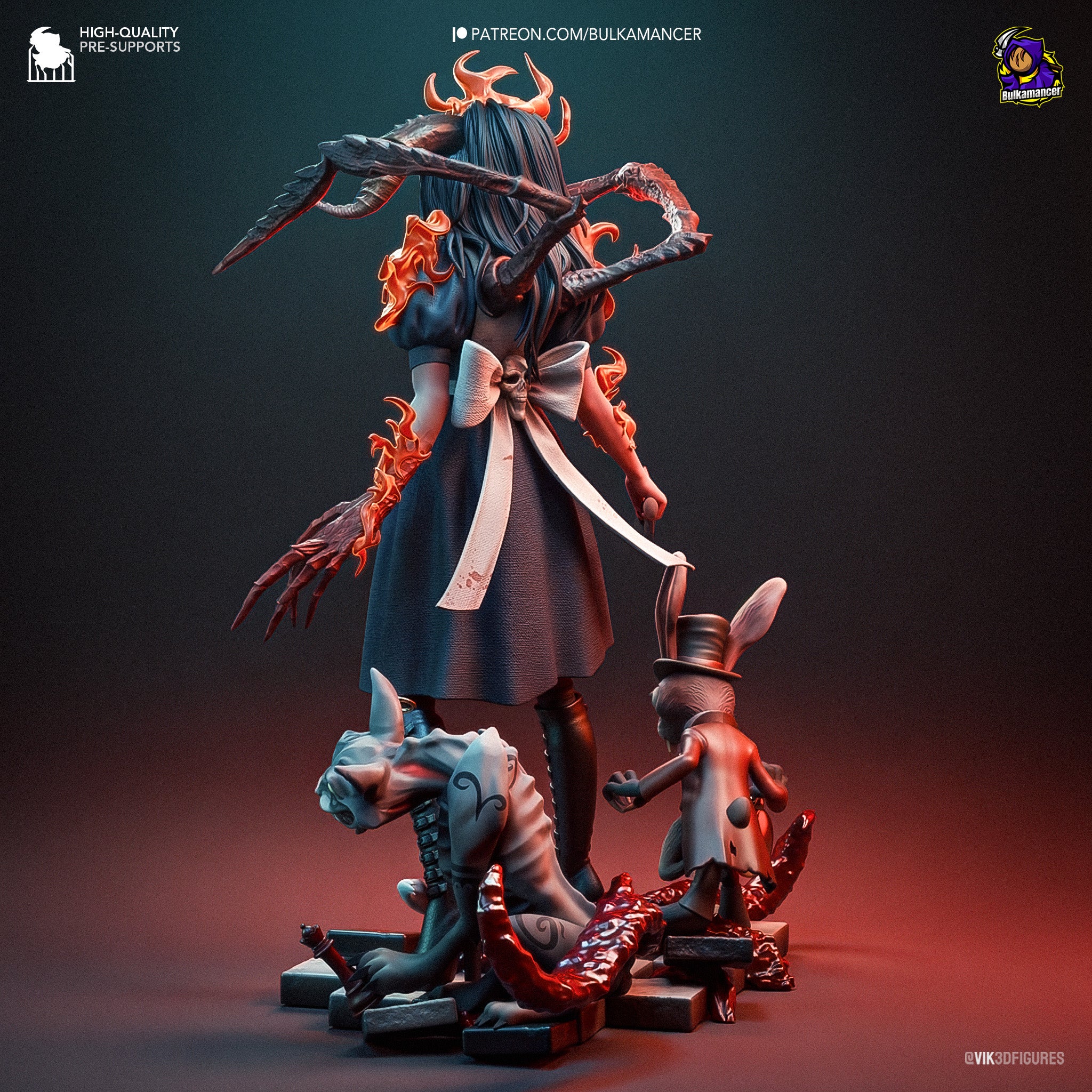 | Hand-Painted 14K 3D Resin Figures | Garage Kit