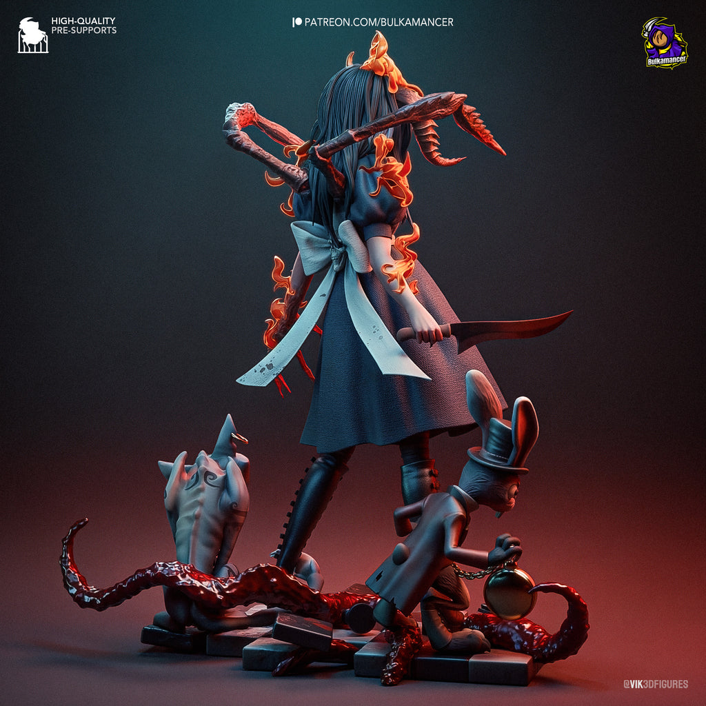 | Hand-Painted 14K 3D Resin Figures | Garage Kit