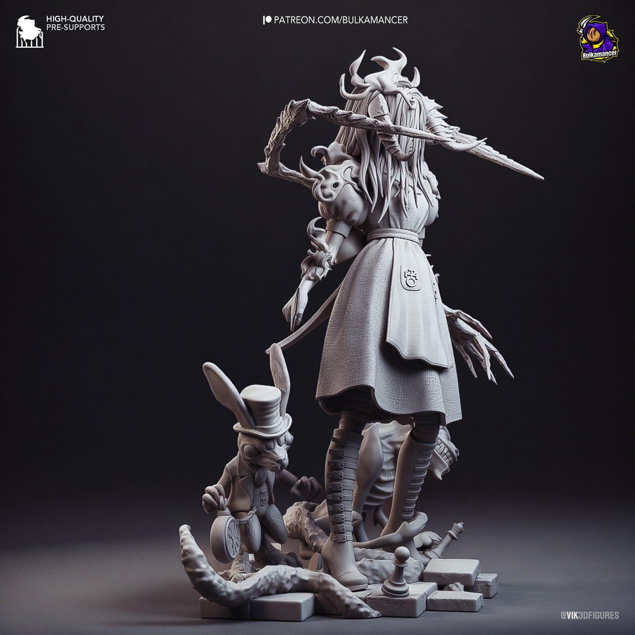 | Hand-Painted 14K 3D Resin Figures | Garage Kit