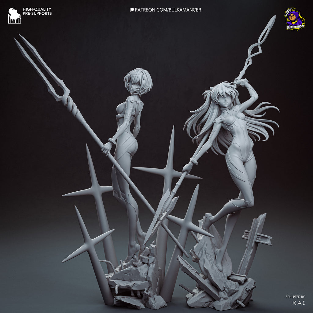| Hand-Painted 14K 3D Resin Figures | Garage Kit