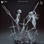| Hand-Painted 14K 3D Resin Figures | Garage Kit