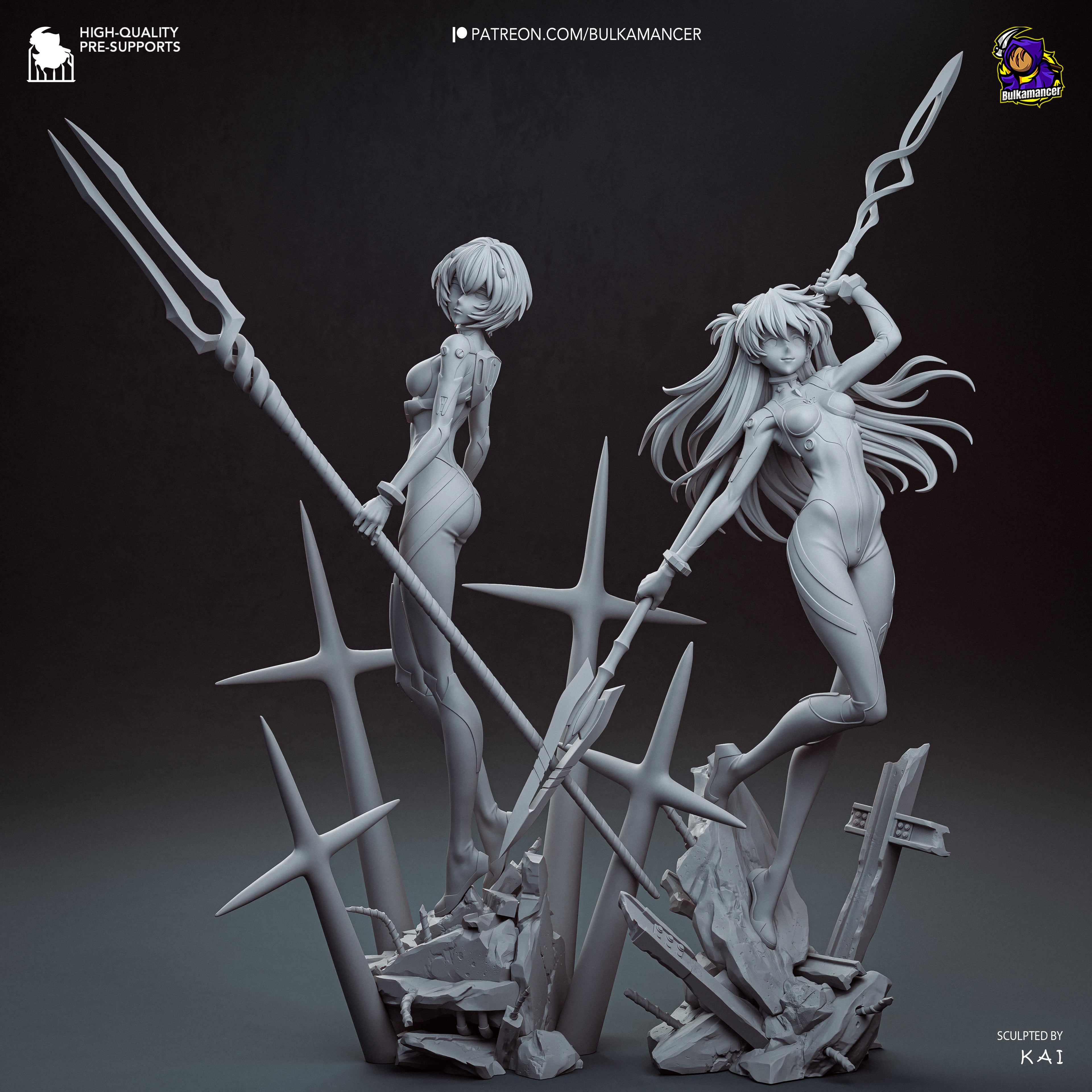 | Hand-Painted 14K 3D Resin Figures | Garage Kit