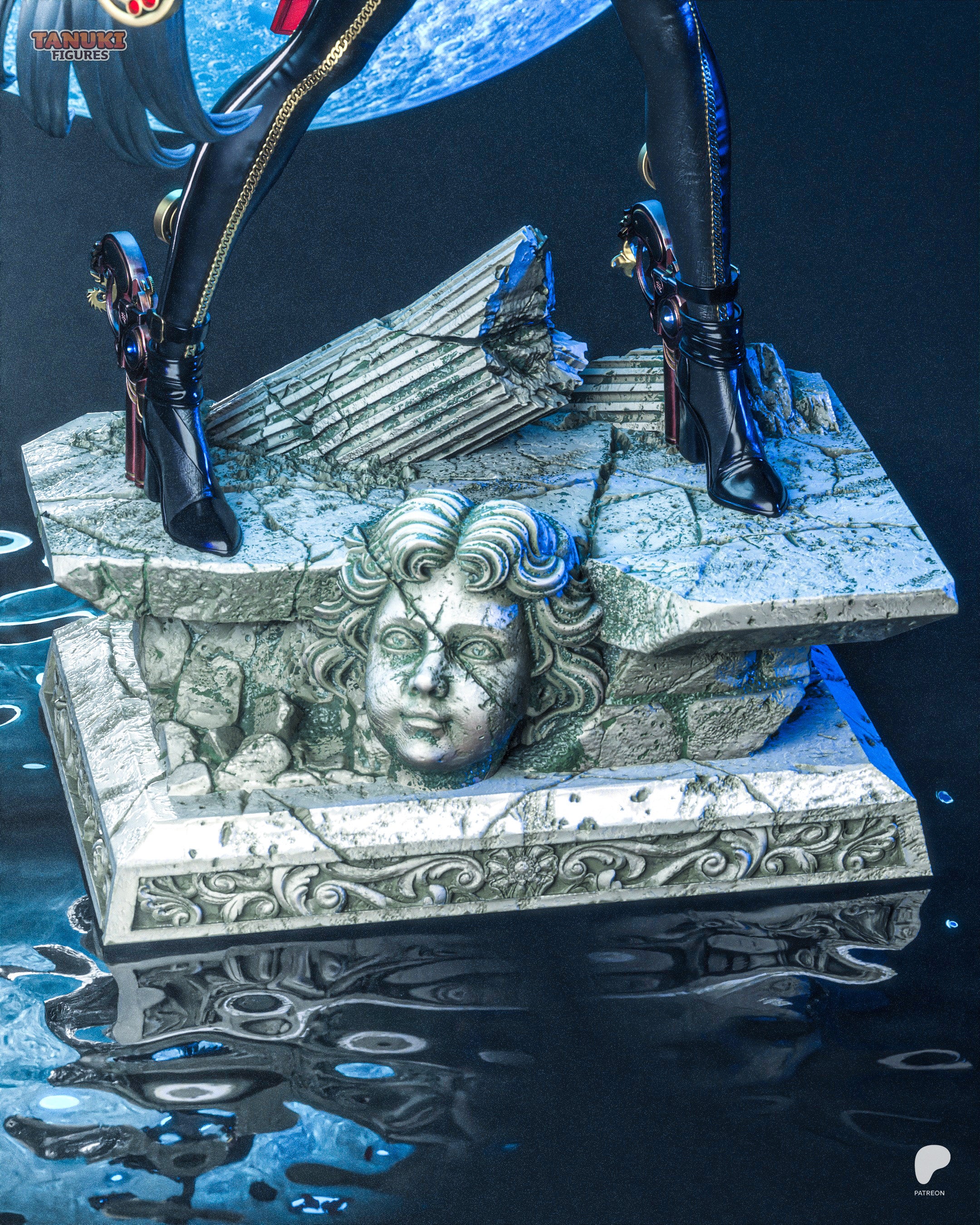 Elegant Gunslinger | Hand-Painted 14K 3D Resin Figures | Garage Kit