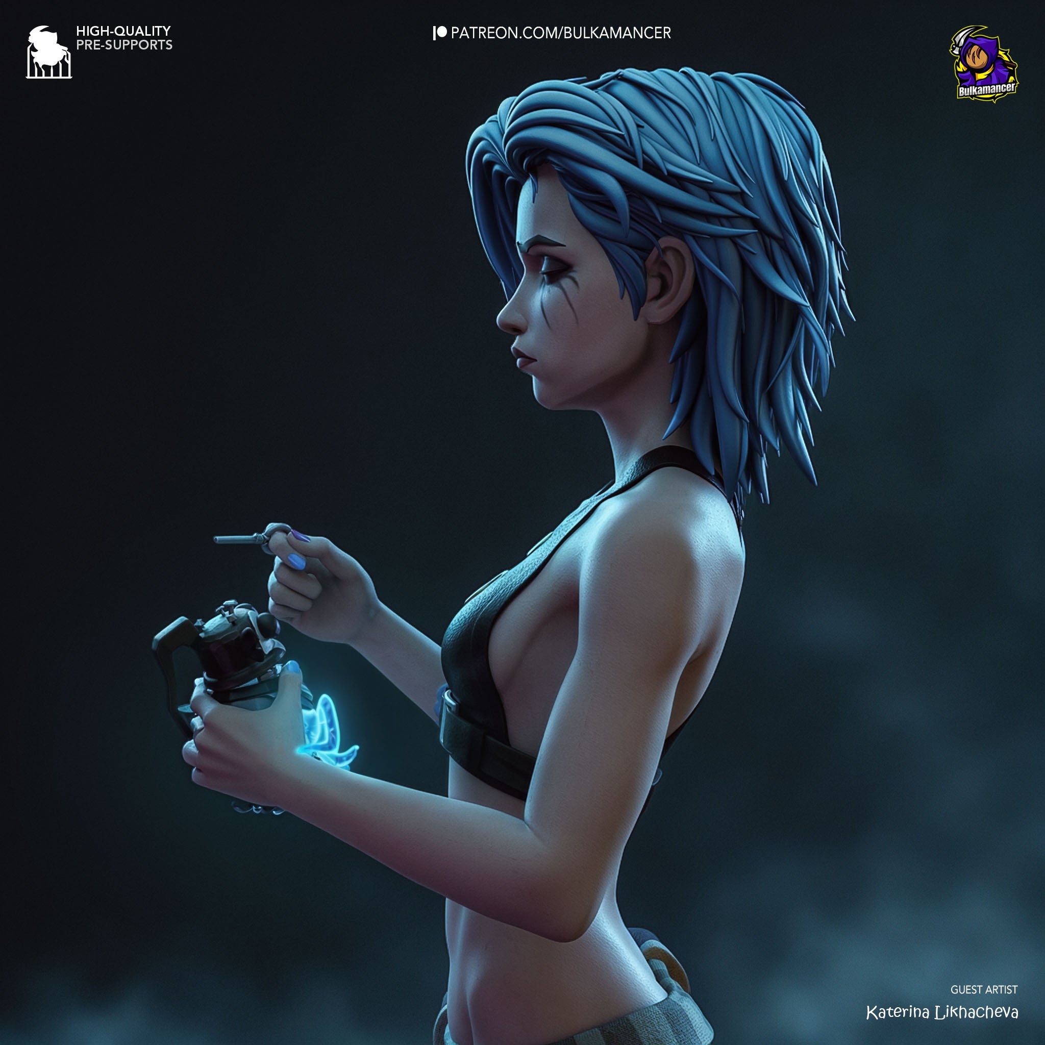 | Hand-Painted 14K 3D Resin Figures | Garage Kit