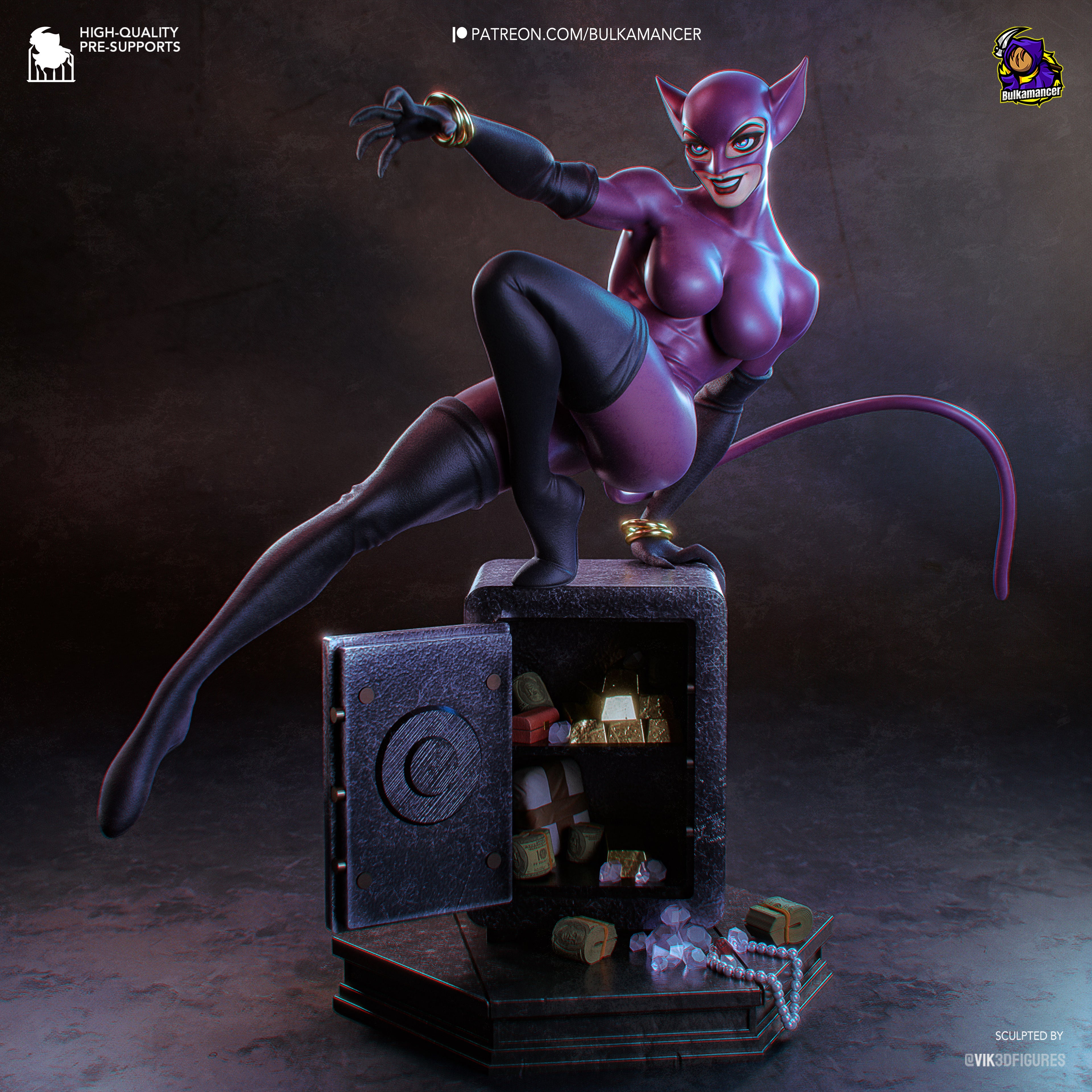 | Hand-Painted 14K 3D Resin Figures | Garage Kit