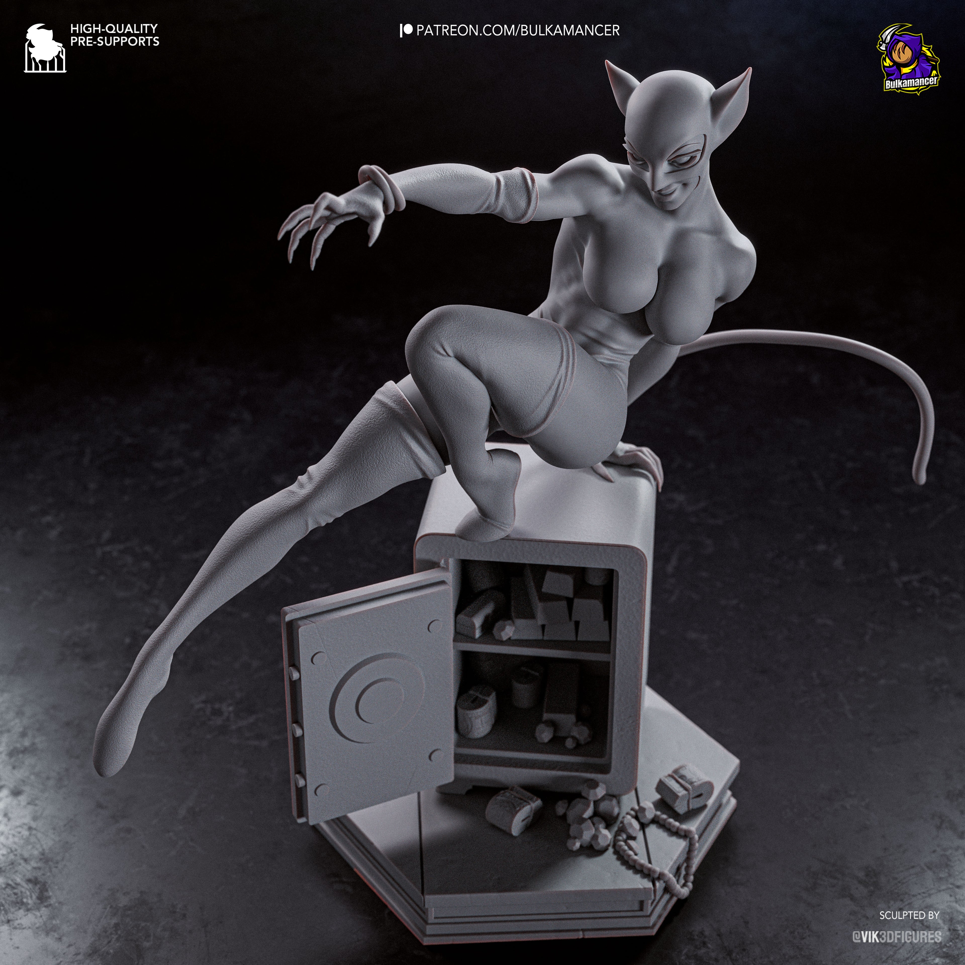 | Hand-Painted 14K 3D Resin Figures | Garage Kit