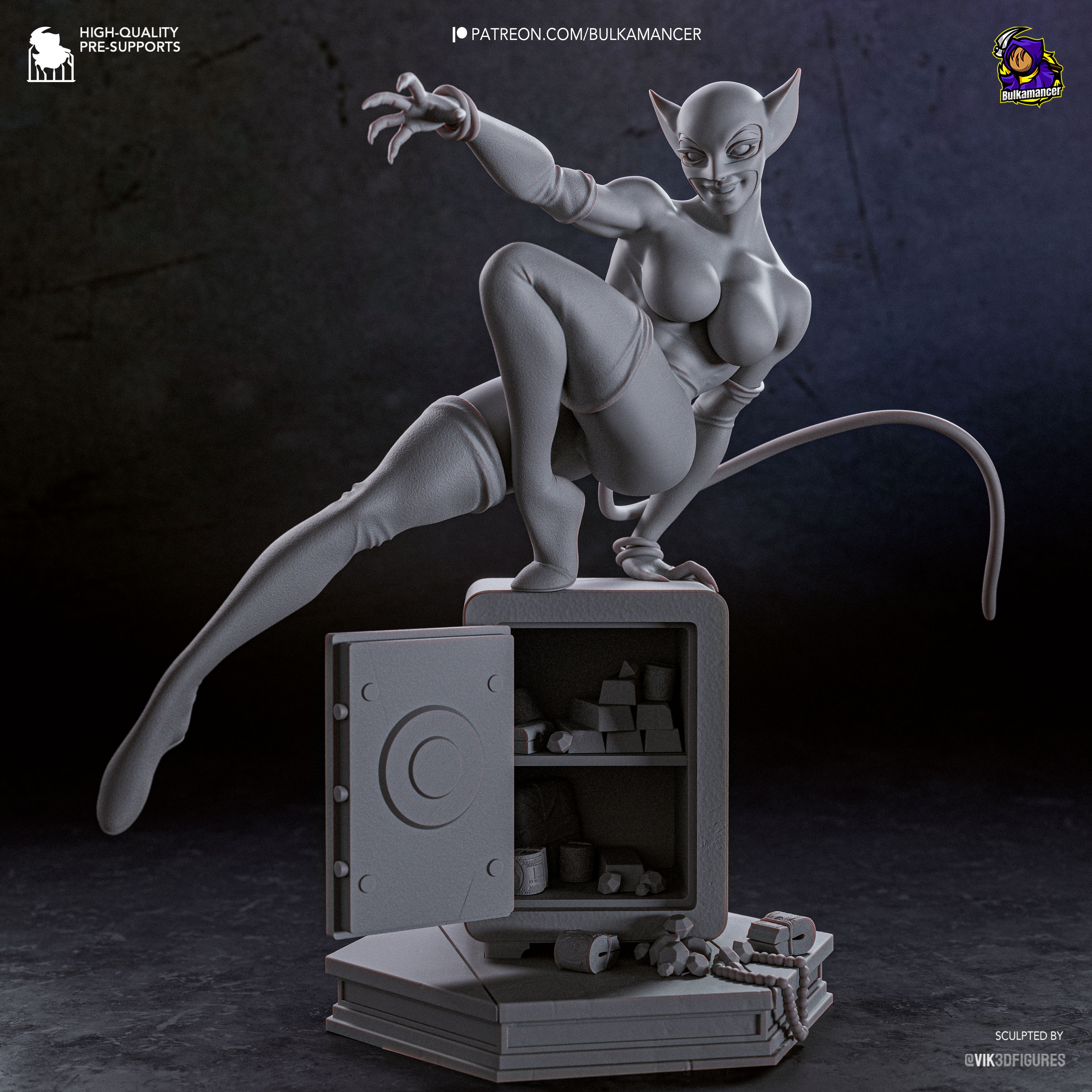 | Hand-Painted 14K 3D Resin Figures | Garage Kit