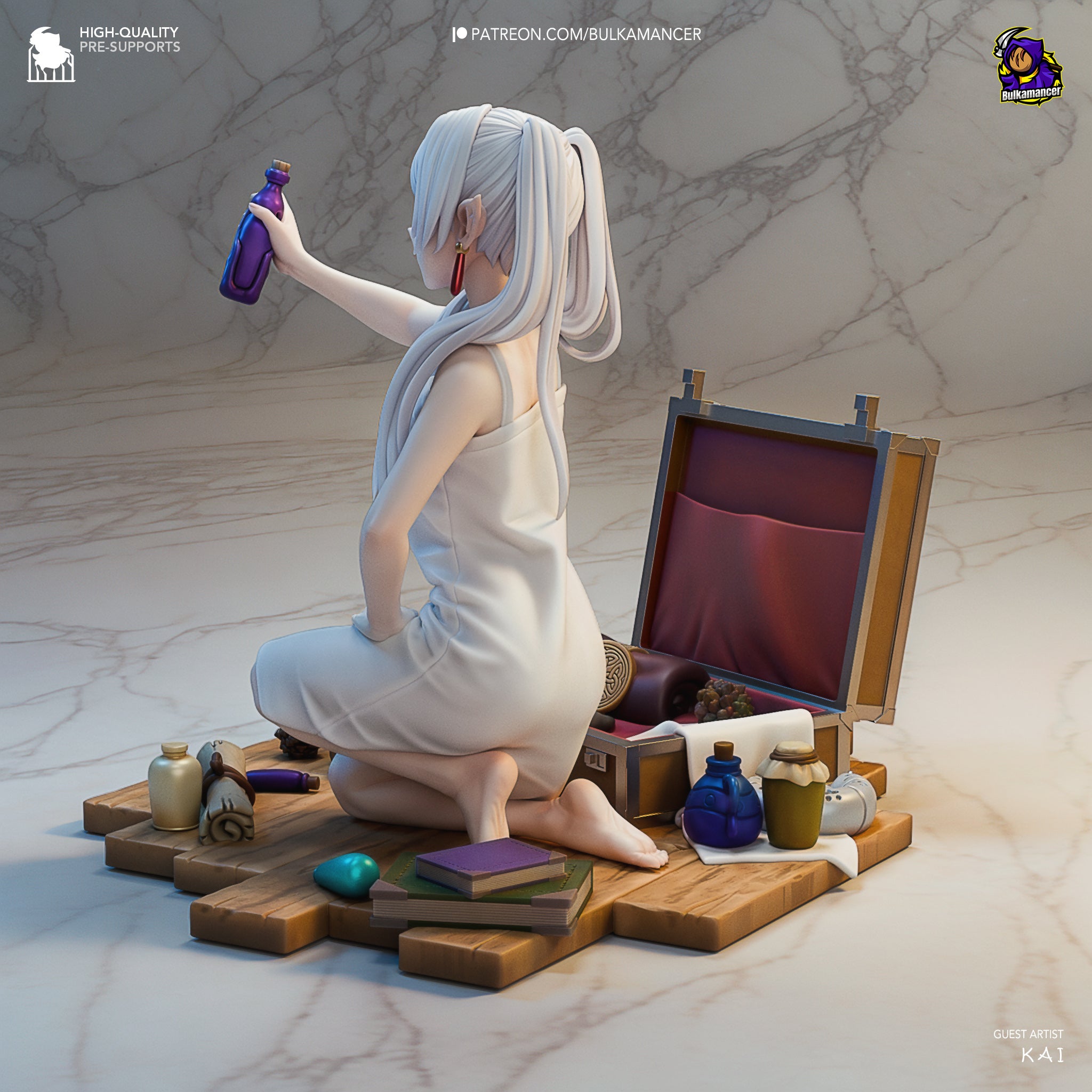 | Hand-Painted 14K 3D Resin Figures | Garage Kit