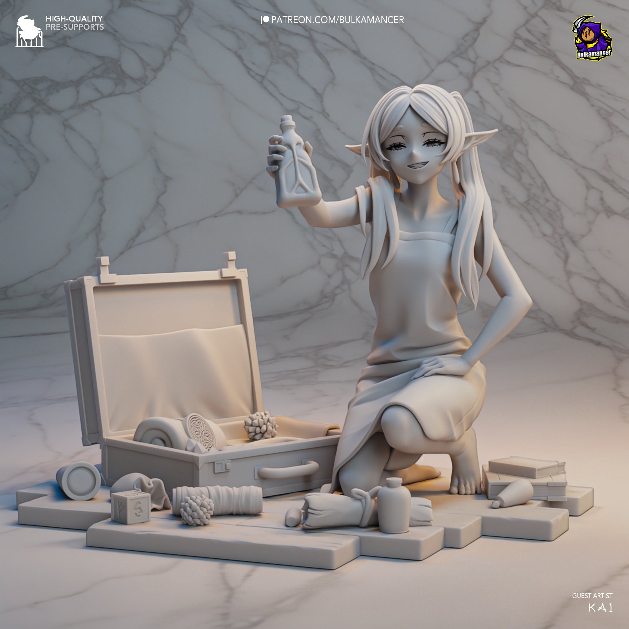 | Hand-Painted 14K 3D Resin Figures | Garage Kit