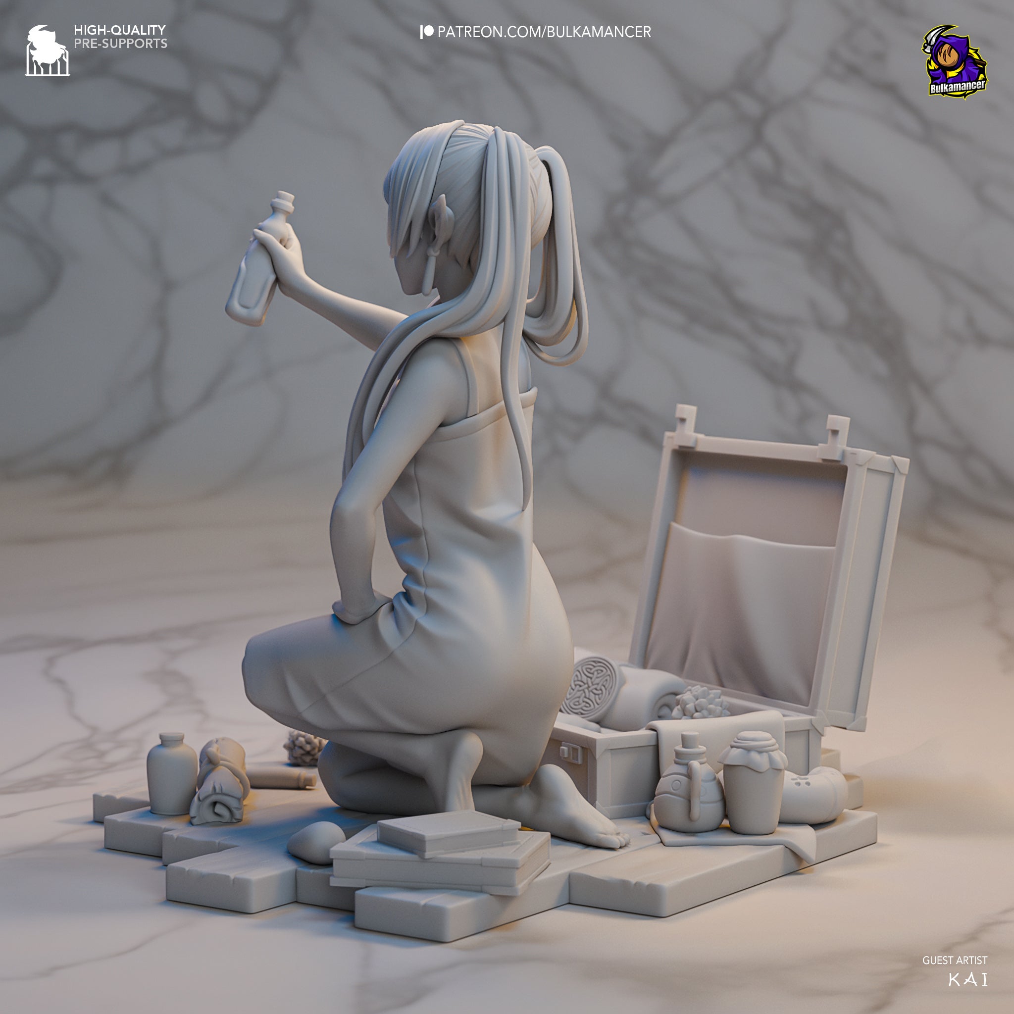 | Hand-Painted 14K 3D Resin Figures | Garage Kit