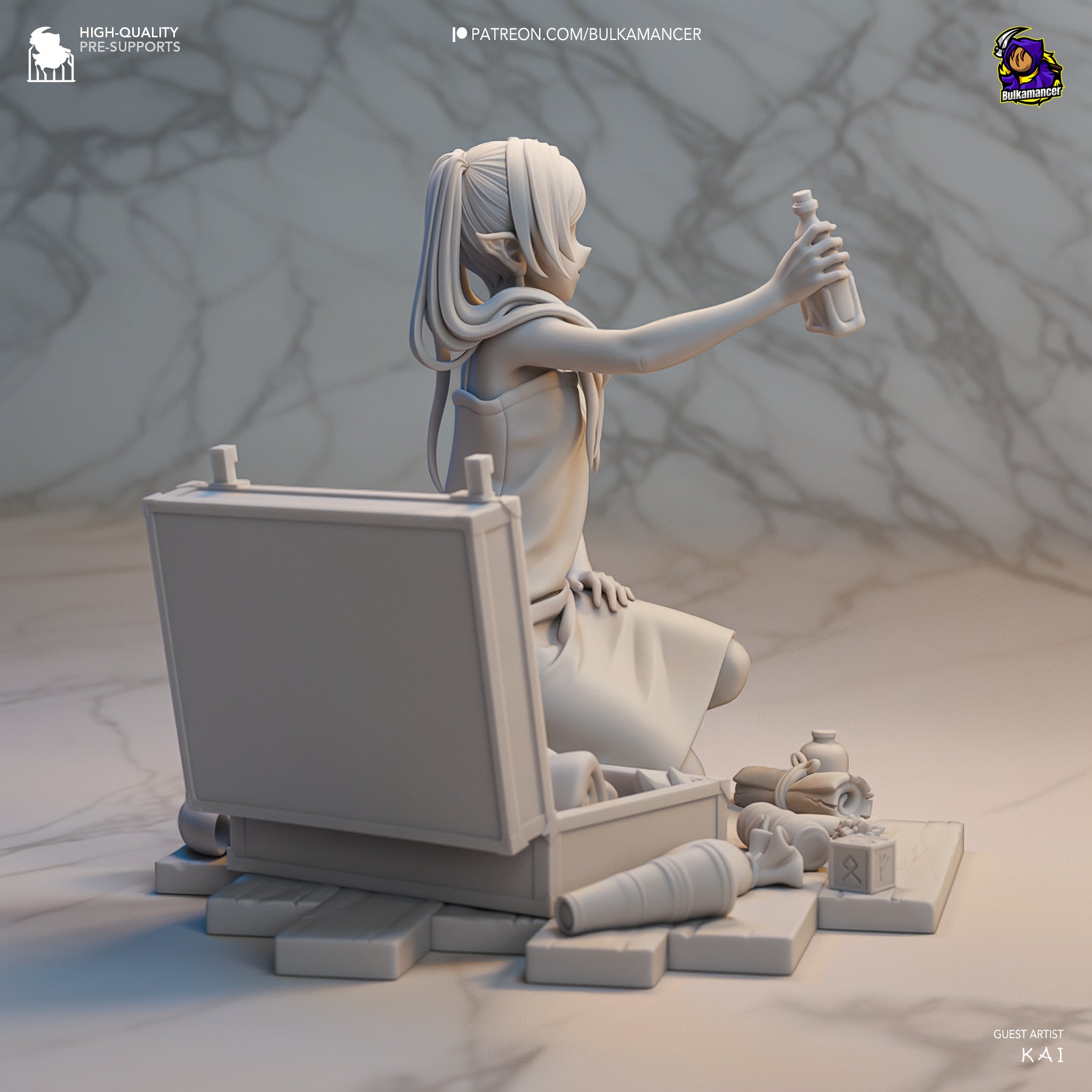 | Hand-Painted 14K 3D Resin Figures | Garage Kit