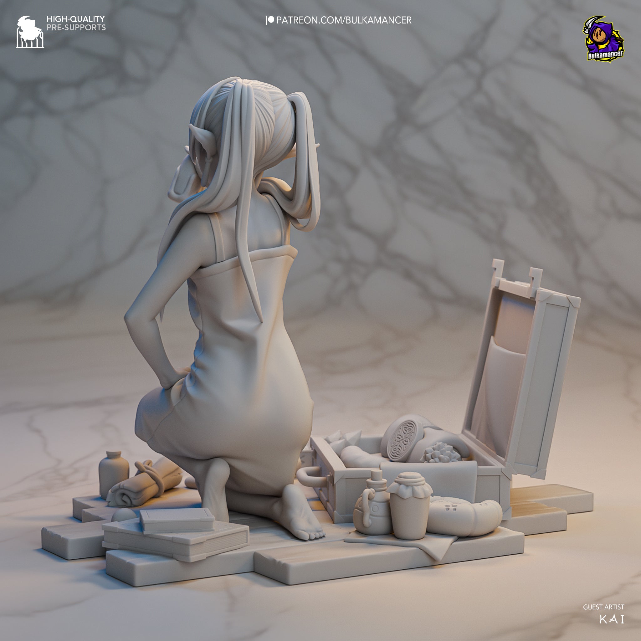 | Hand-Painted 14K 3D Resin Figures | Garage Kit