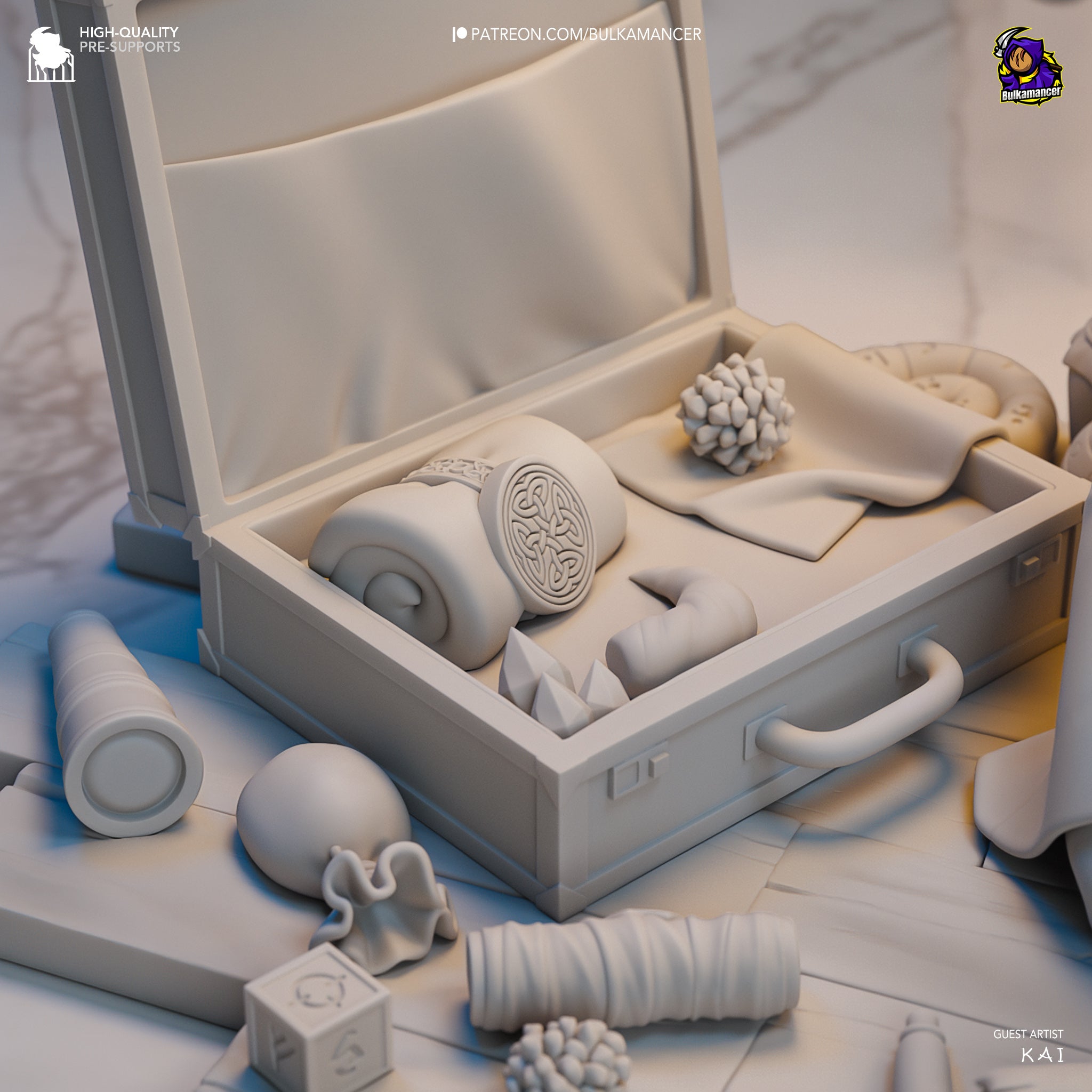 | Hand-Painted 14K 3D Resin Figures | Garage Kit