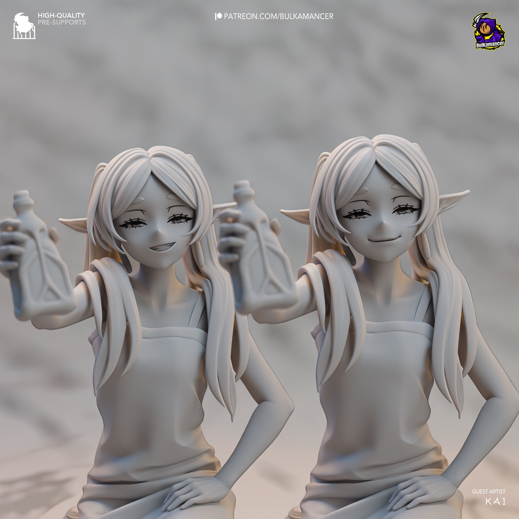 | Hand-Painted 14K 3D Resin Figures | Garage Kit