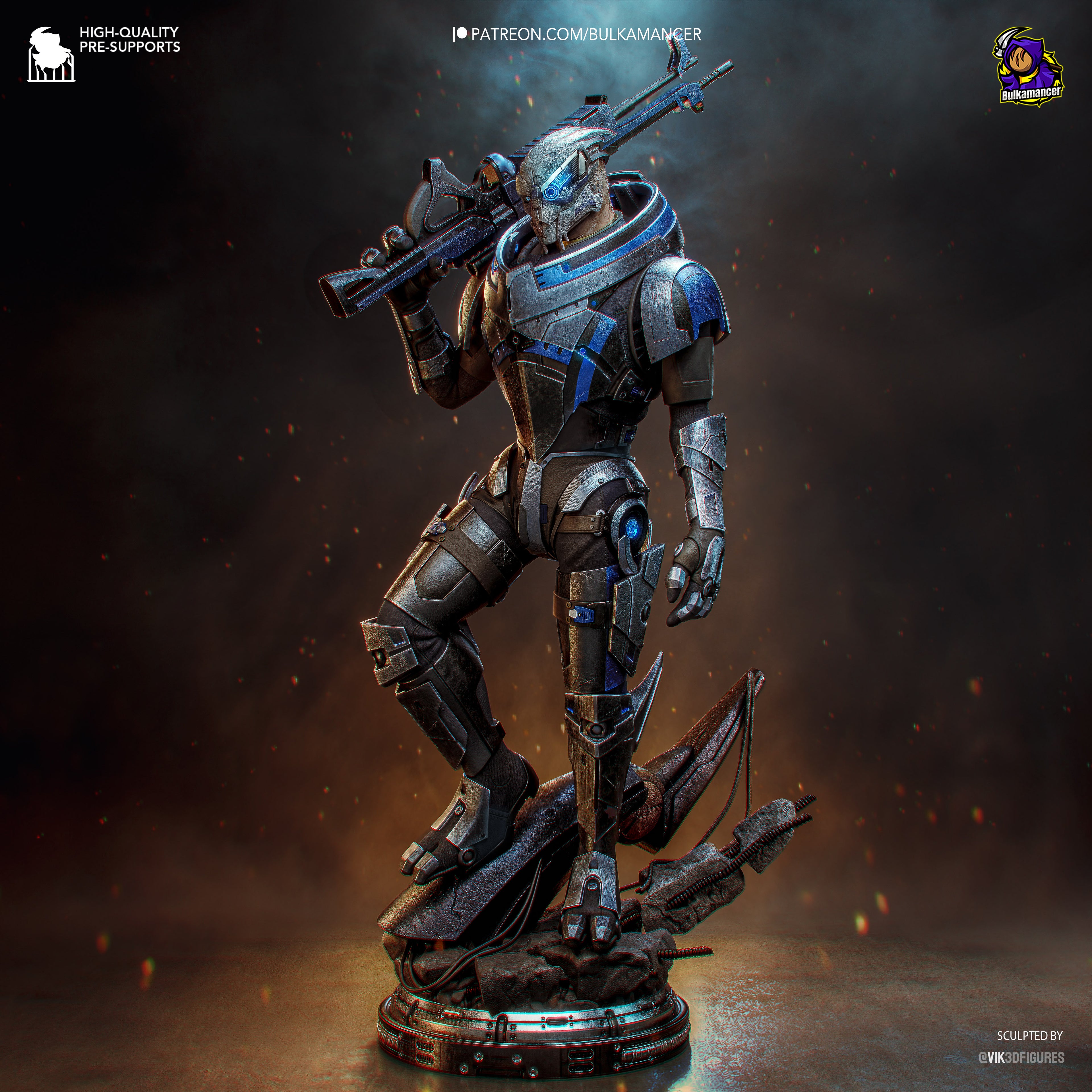 | Hand-Painted 14K 3D Resin Figures | Garage Kit
