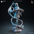 Elemental Mage | Hand-Painted 14K 3D Resin Figures | Garage Kit