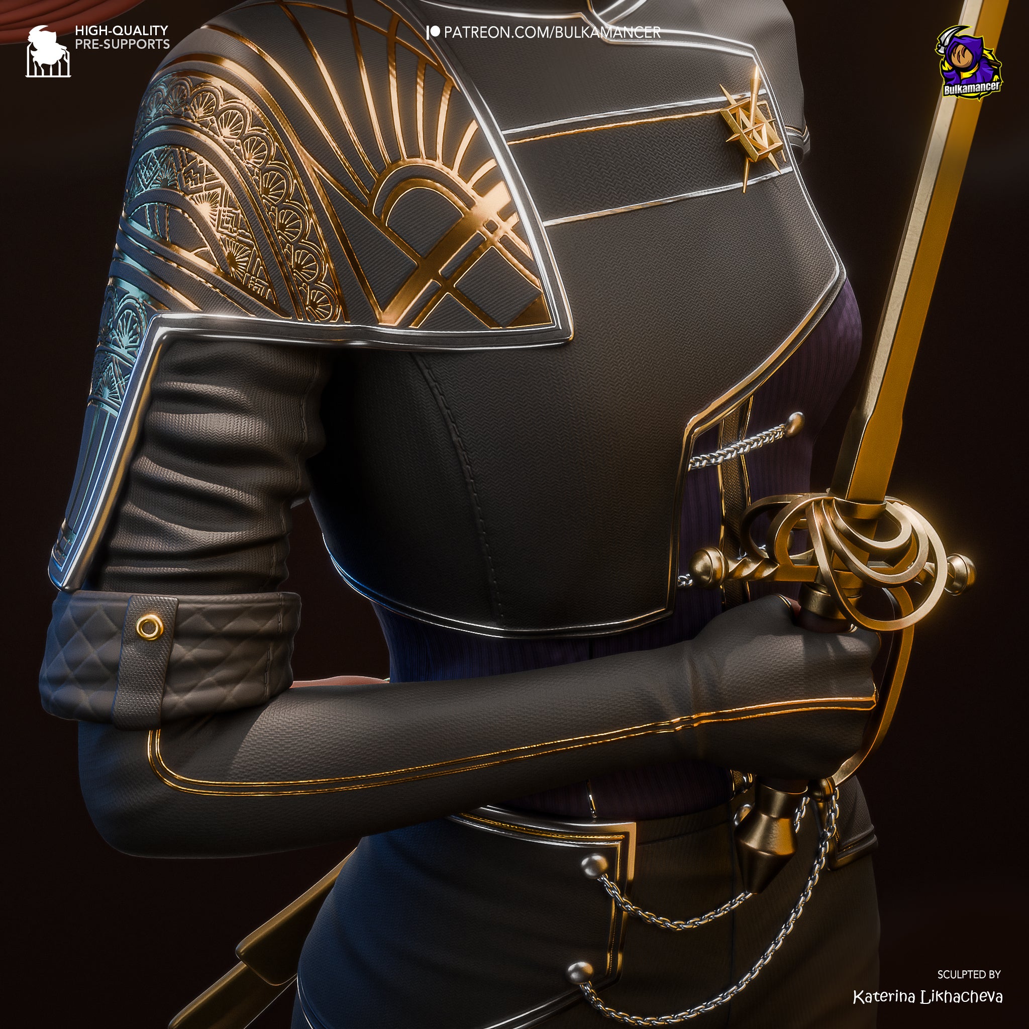 The Paintress | Hand-Painted 14K 3D Resin Figures | Garage Kit