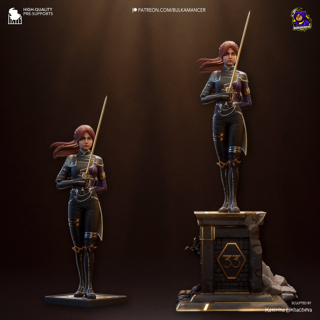 The Paintress | Hand-Painted 14K 3D Resin Figures | Garage Kit