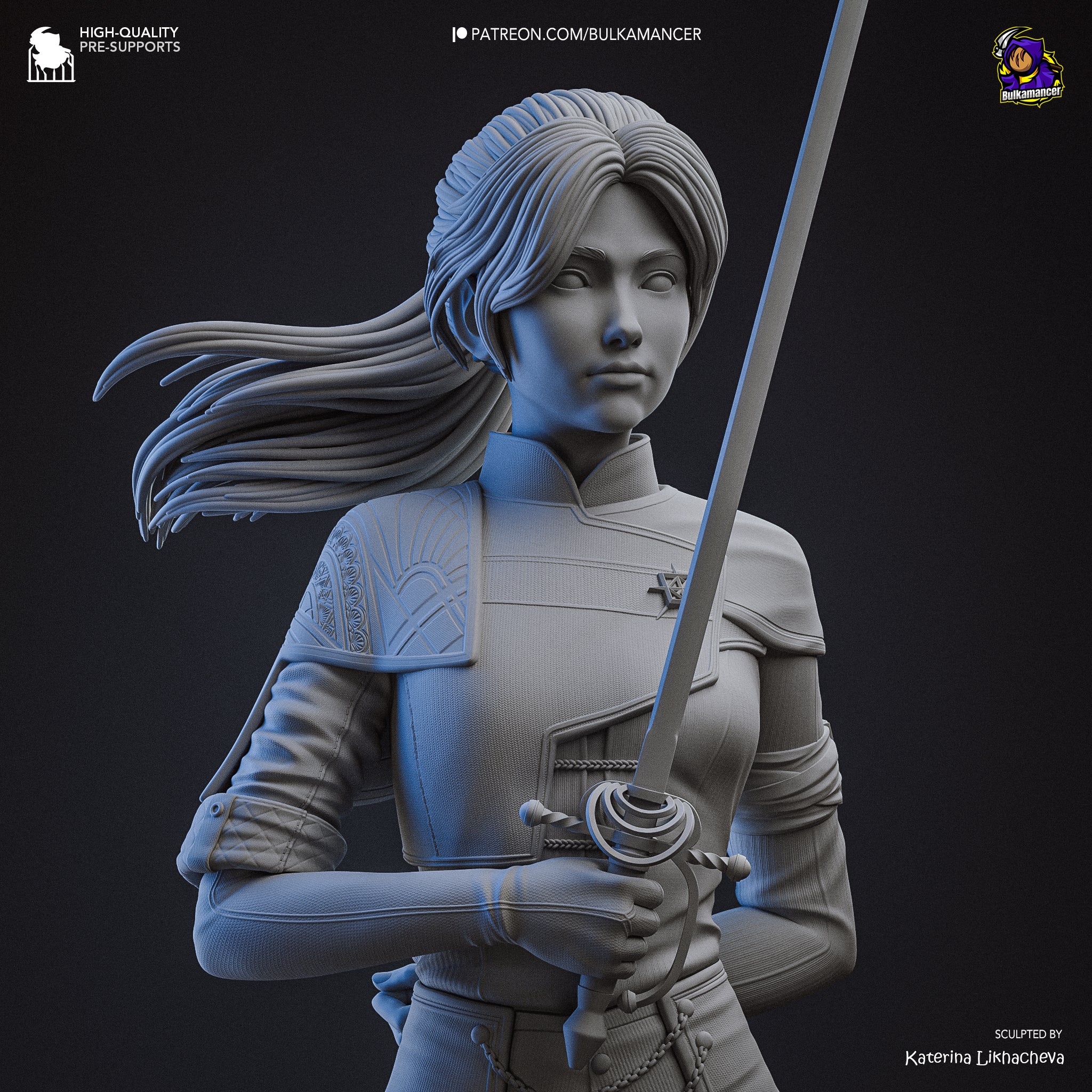 The Paintress | Hand-Painted 14K 3D Resin Figures | Garage Kit