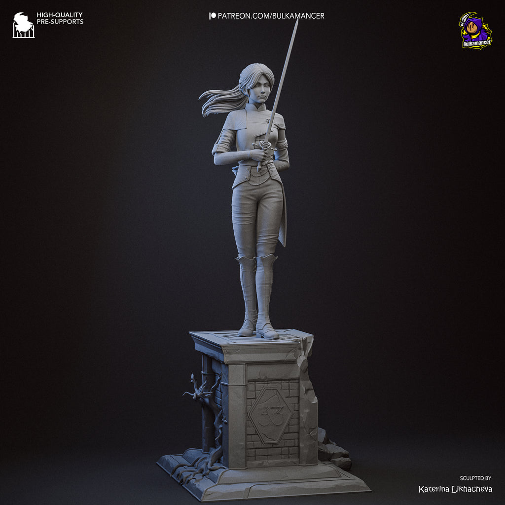 The Paintress | Hand-Painted 14K 3D Resin Figures | Garage Kit