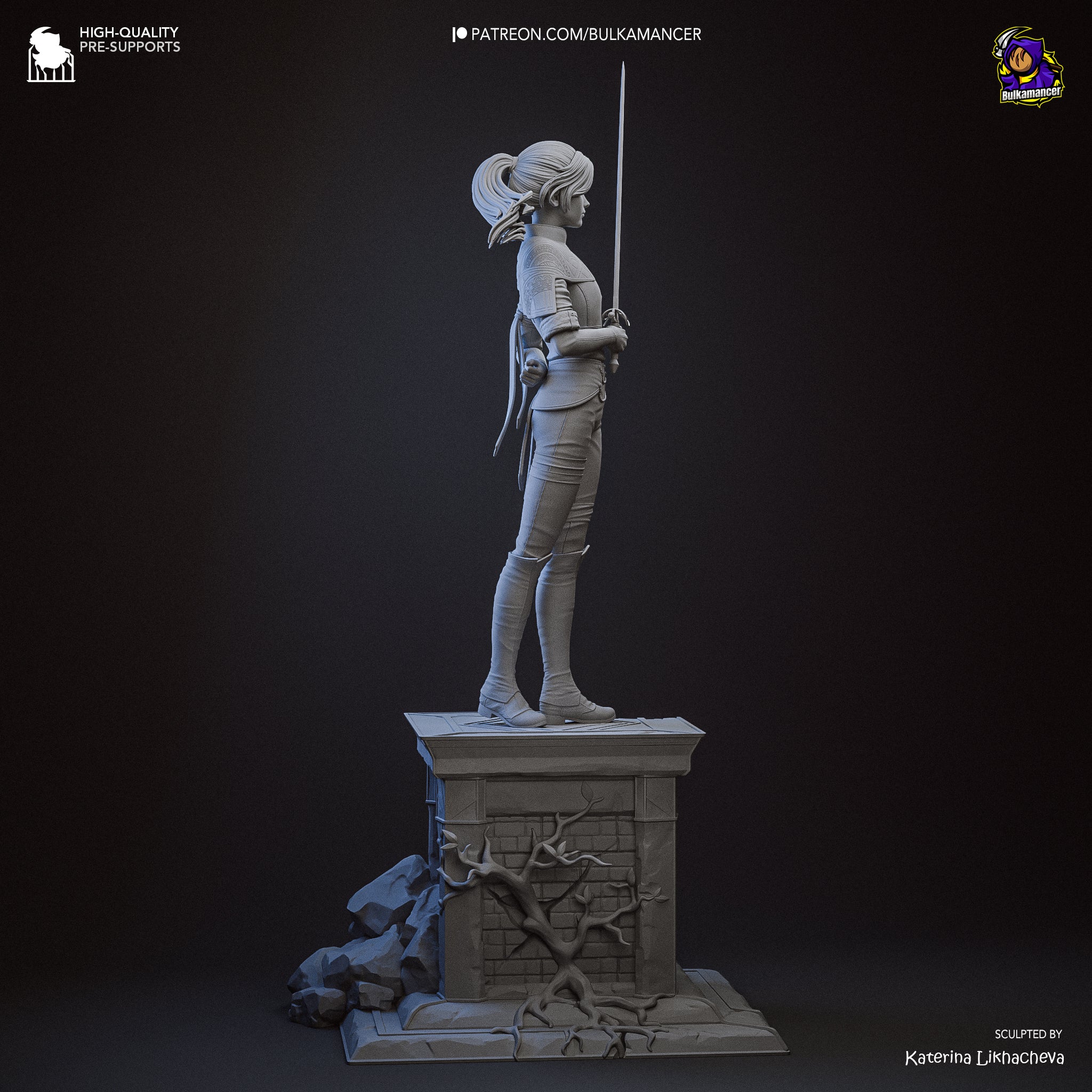 The Paintress | Hand-Painted 14K 3D Resin Figures | Garage Kit