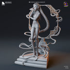 Half-Demon Singer | Hand-Painted 14K 3D Resin Figures | Garage Kit