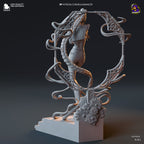 Half-Demon Singer | Hand-Painted 14K 3D Resin Figures | Garage Kit