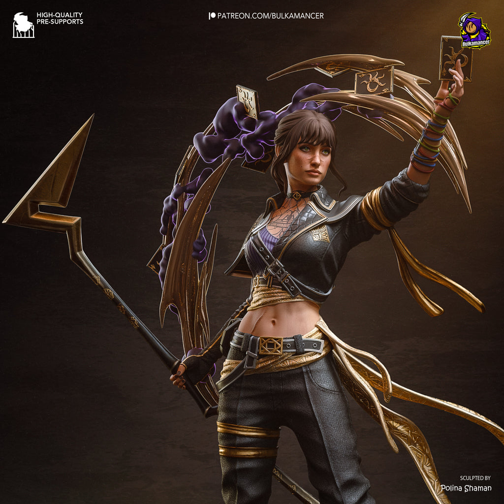 The Dark Cards | Hand-Painted 14K 3D Resin Figures | Garage Kit