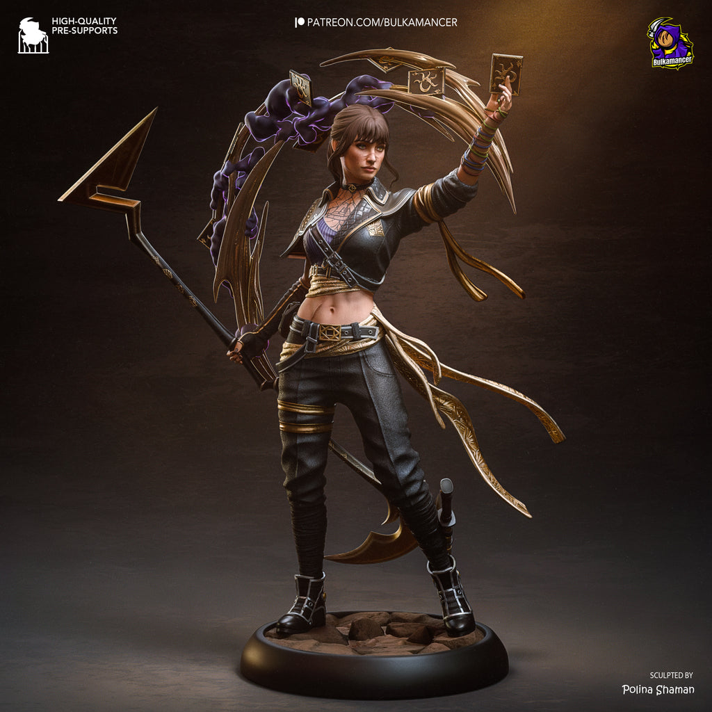 The Dark Cards | Hand-Painted 14K 3D Resin Figures | Garage Kit