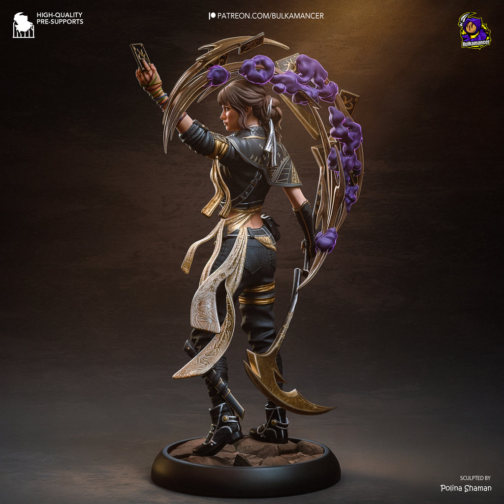 The Dark Cards | Hand-Painted 14K 3D Resin Figures | Garage Kit