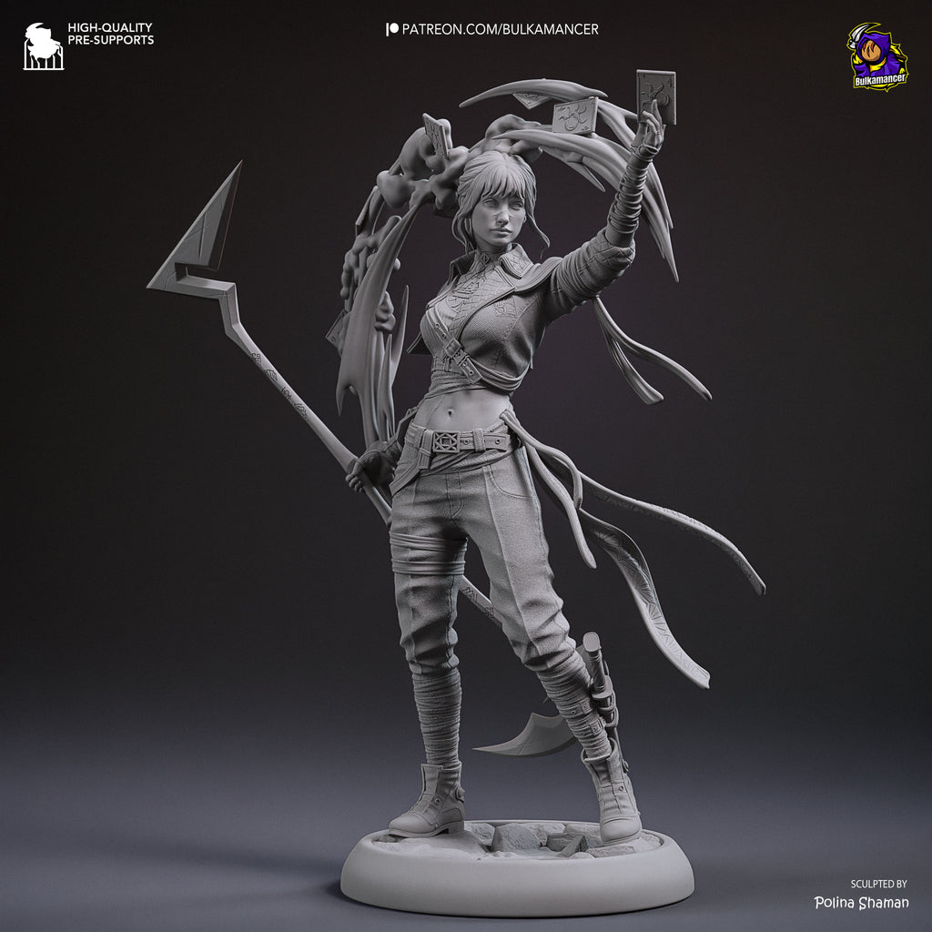 The Dark Cards | Hand-Painted 14K 3D Resin Figures | Garage Kit