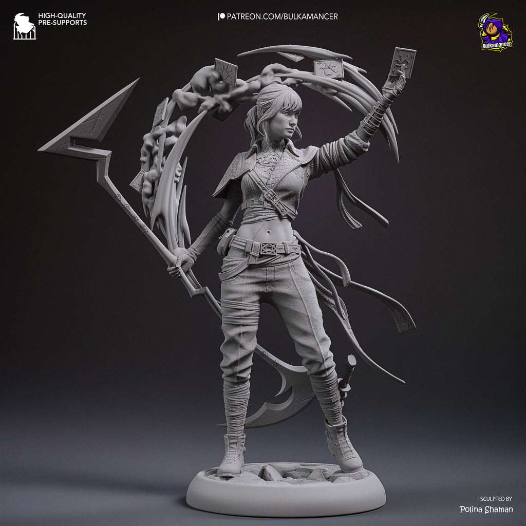 The Dark Cards | Hand-Painted 14K 3D Resin Figures | Garage Kit