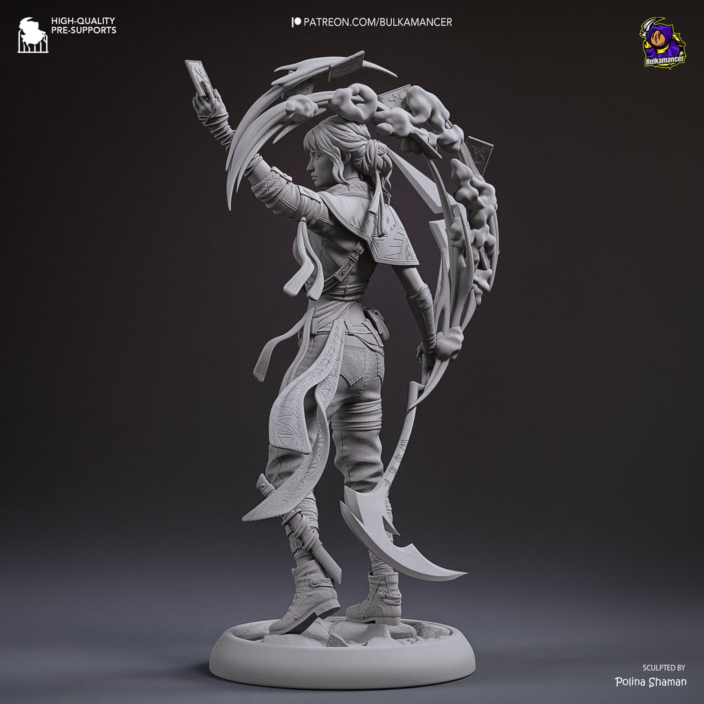 The Dark Cards | Hand-Painted 14K 3D Resin Figures | Garage Kit