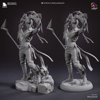 The Dark Cards | Hand-Painted 14K 3D Resin Figures | Garage Kit