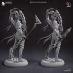 The Dark Cards | Hand-Painted 14K 3D Resin Figures | Garage Kit