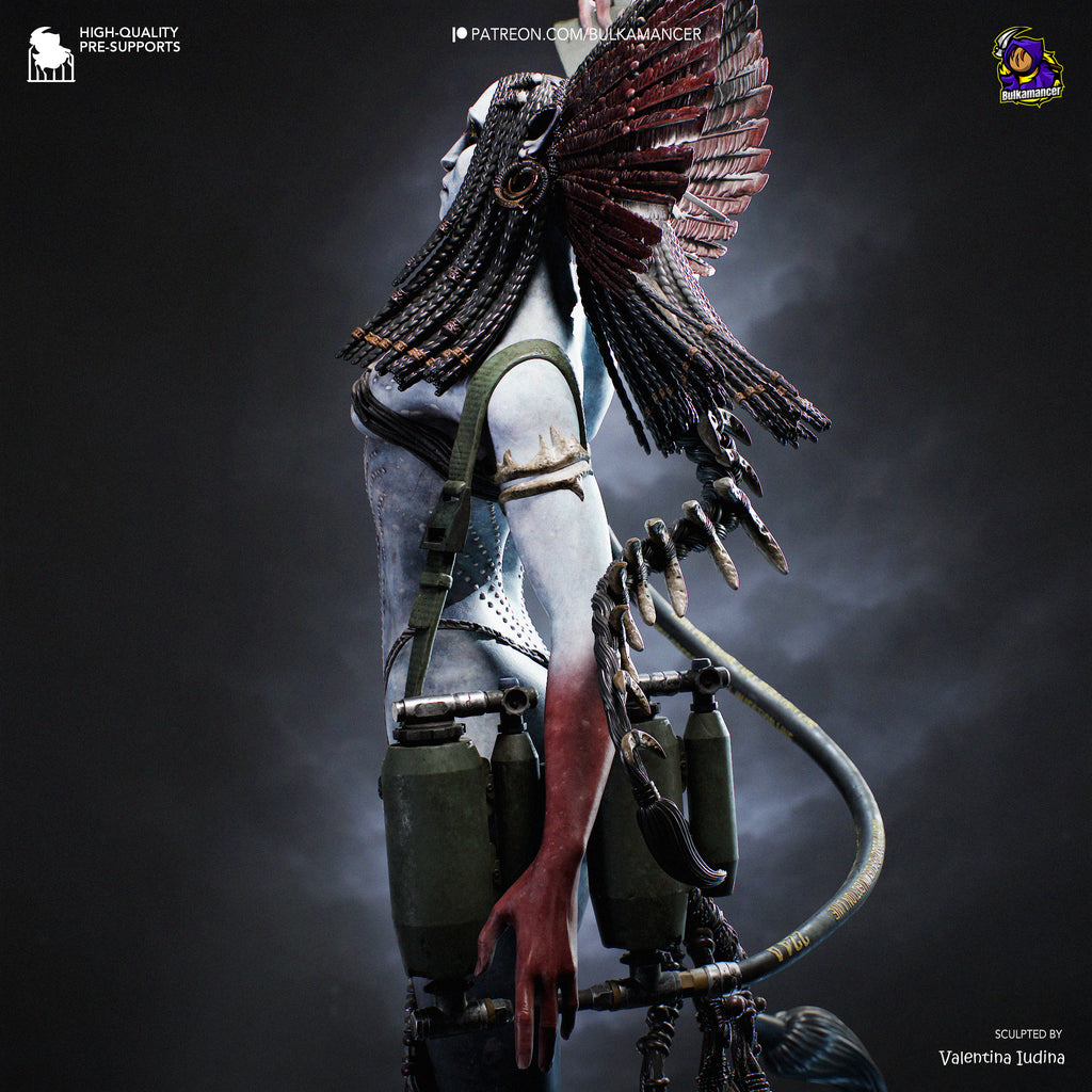 Queen of Flames | Hand-Painted 14K 3D Resin Figures | Garage Kit