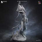 Queen of Flames | Hand-Painted 14K 3D Resin Figures | Garage Kit