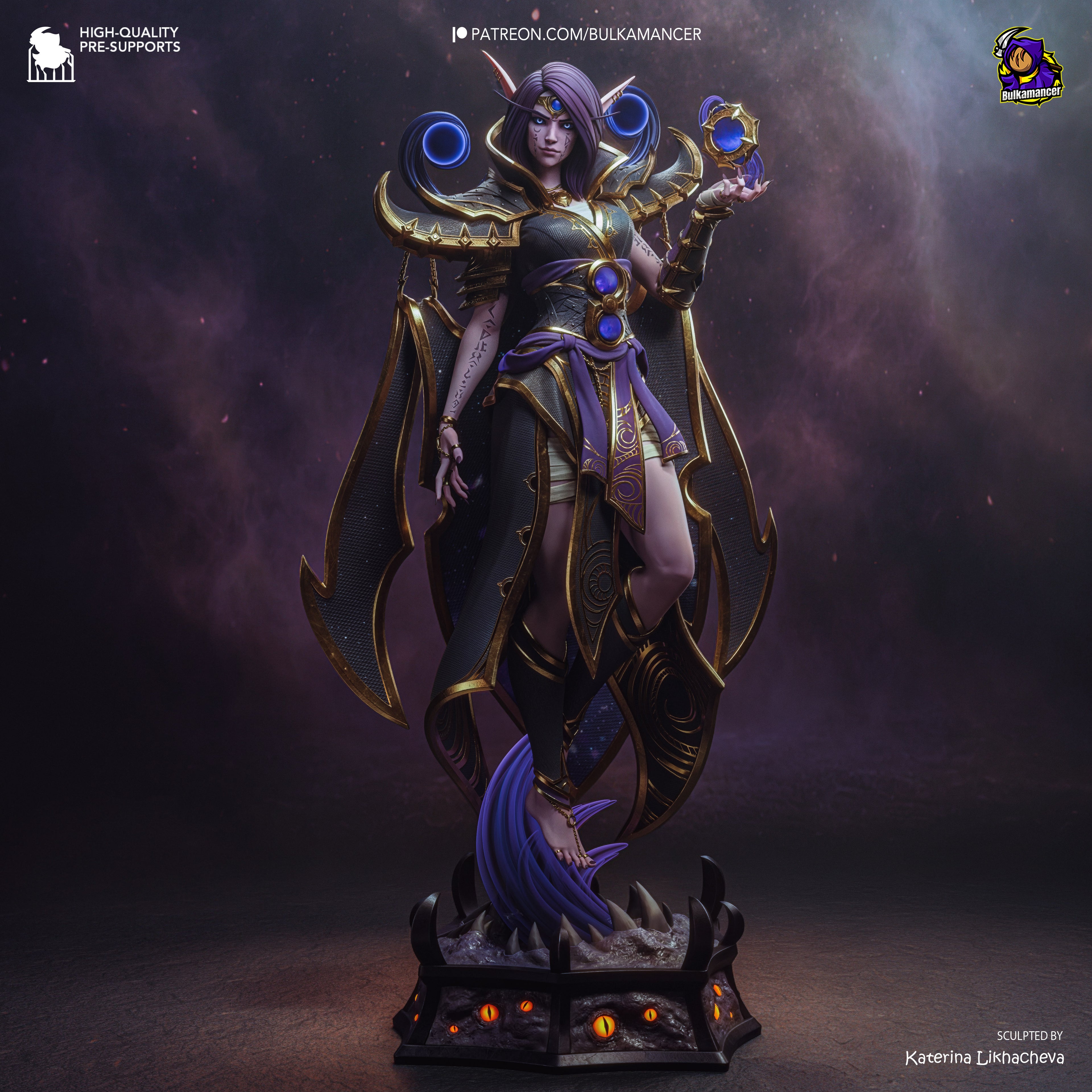 Dark Magician | Hand-Painted 14K 3D Resin Figures | Garage Kit