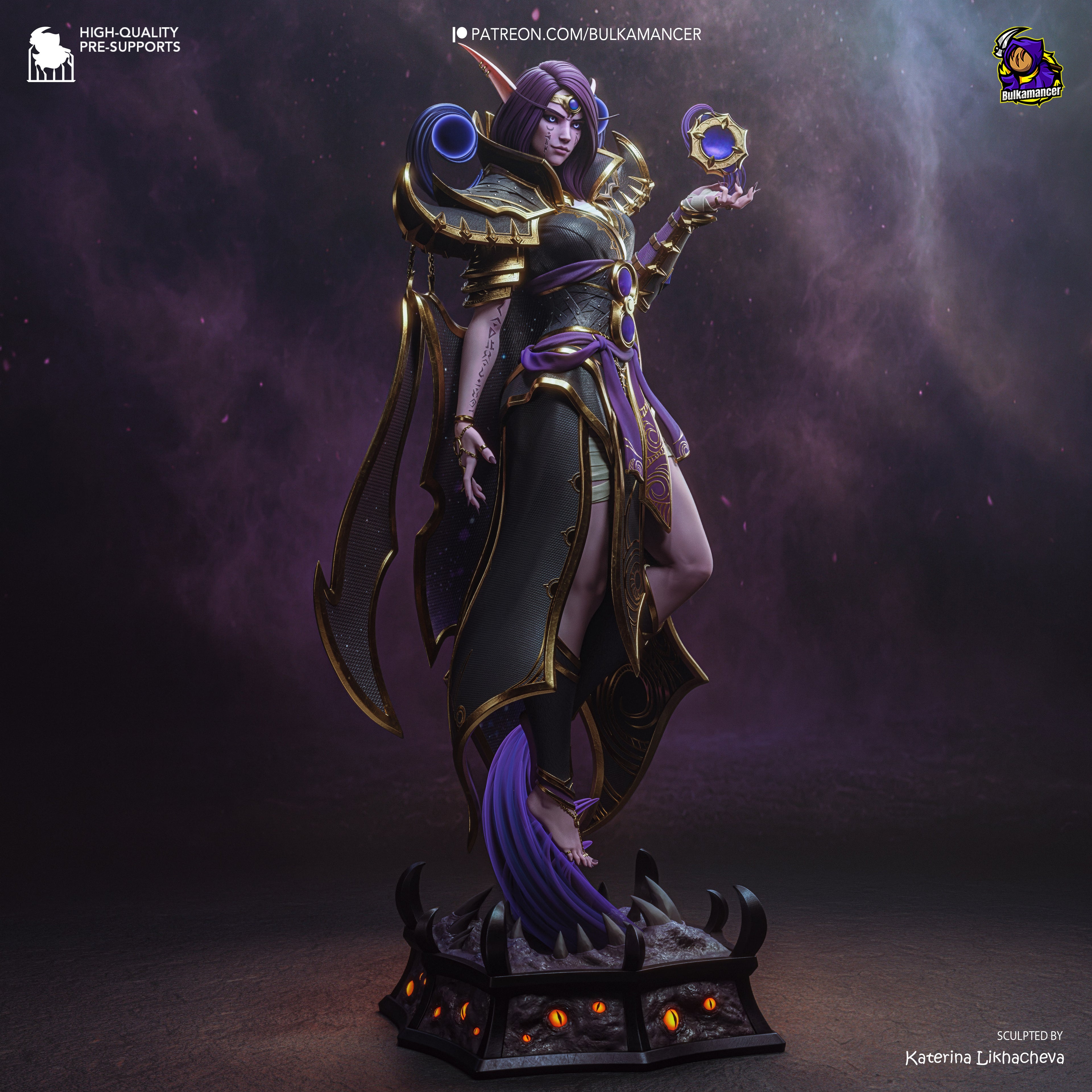 Dark Magician | Hand-Painted 14K 3D Resin Figures | Garage Kit