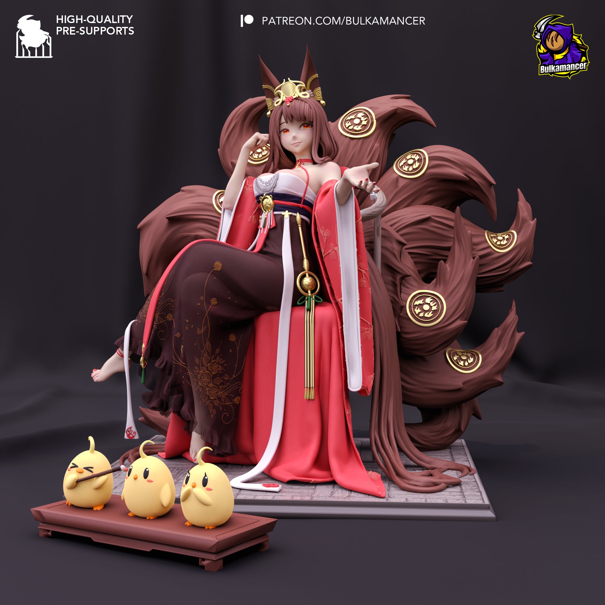 | Hand-Painted 14K 3D Resin Figures | Garage Kit