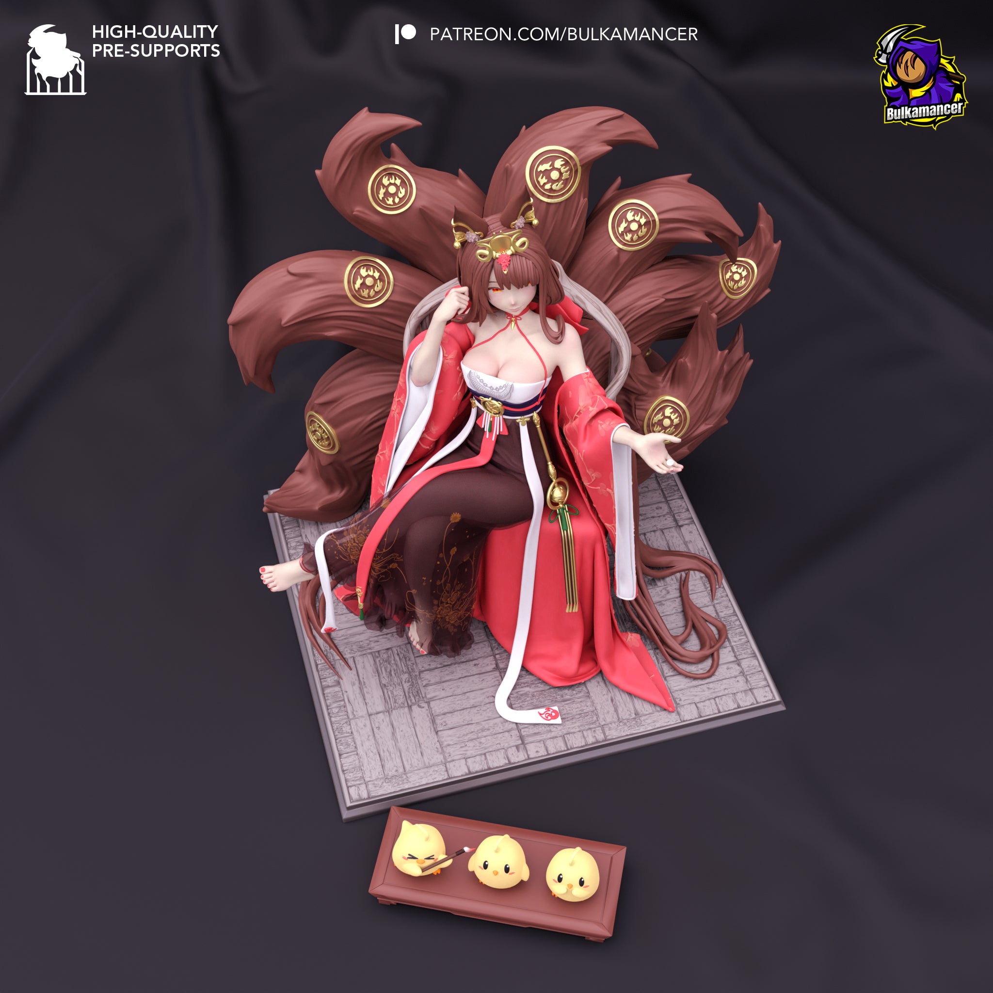 | Hand-Painted 14K 3D Resin Figures | Garage Kit