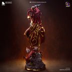 Alexstrasza – World of Warcraft resin collector statue rear view