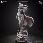 Alexstrasza – unpainted resin sculpt full front view