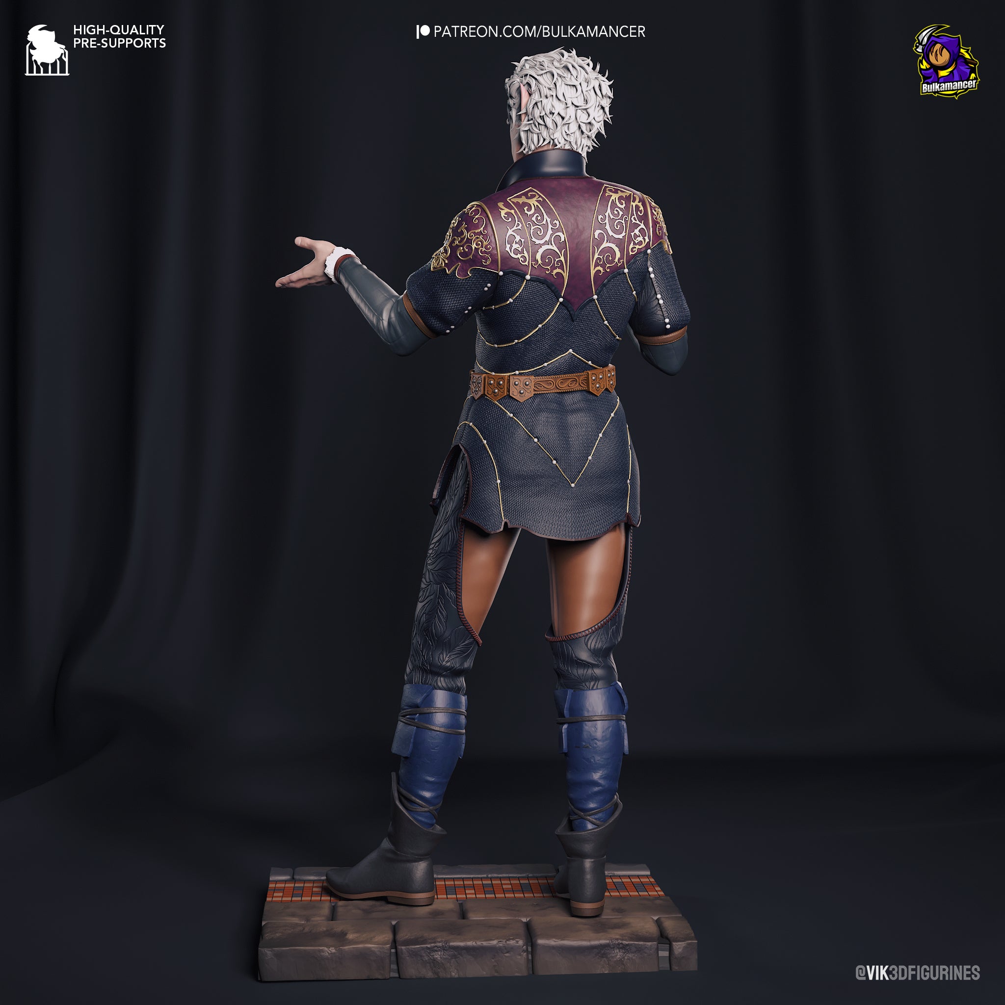 Vampire| Hand-Painted 14K 3D Resin Figures | Garage Kit