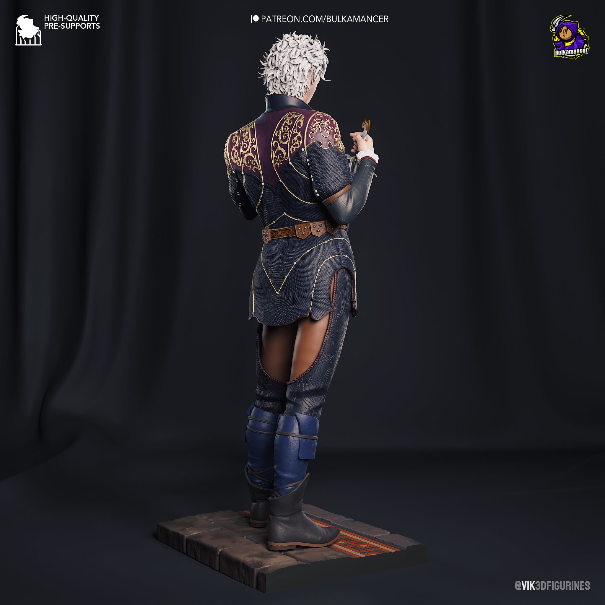Vampire| Hand-Painted 14K 3D Resin Figures | Garage Kit