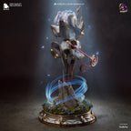 Frieren resin collector statue 3D render, back view