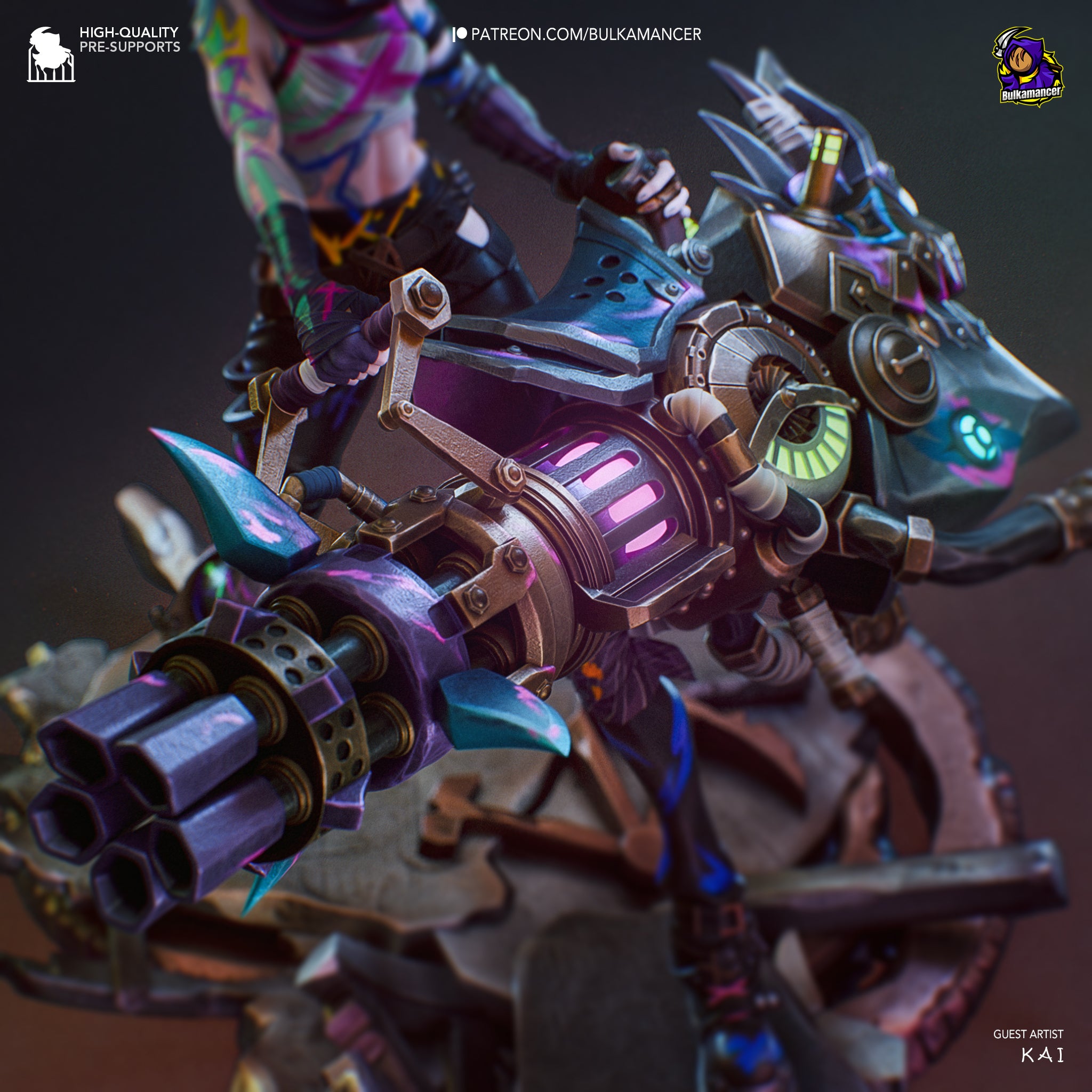 | Hand-Painted 14K 3D Resin Figures | Garage Kit