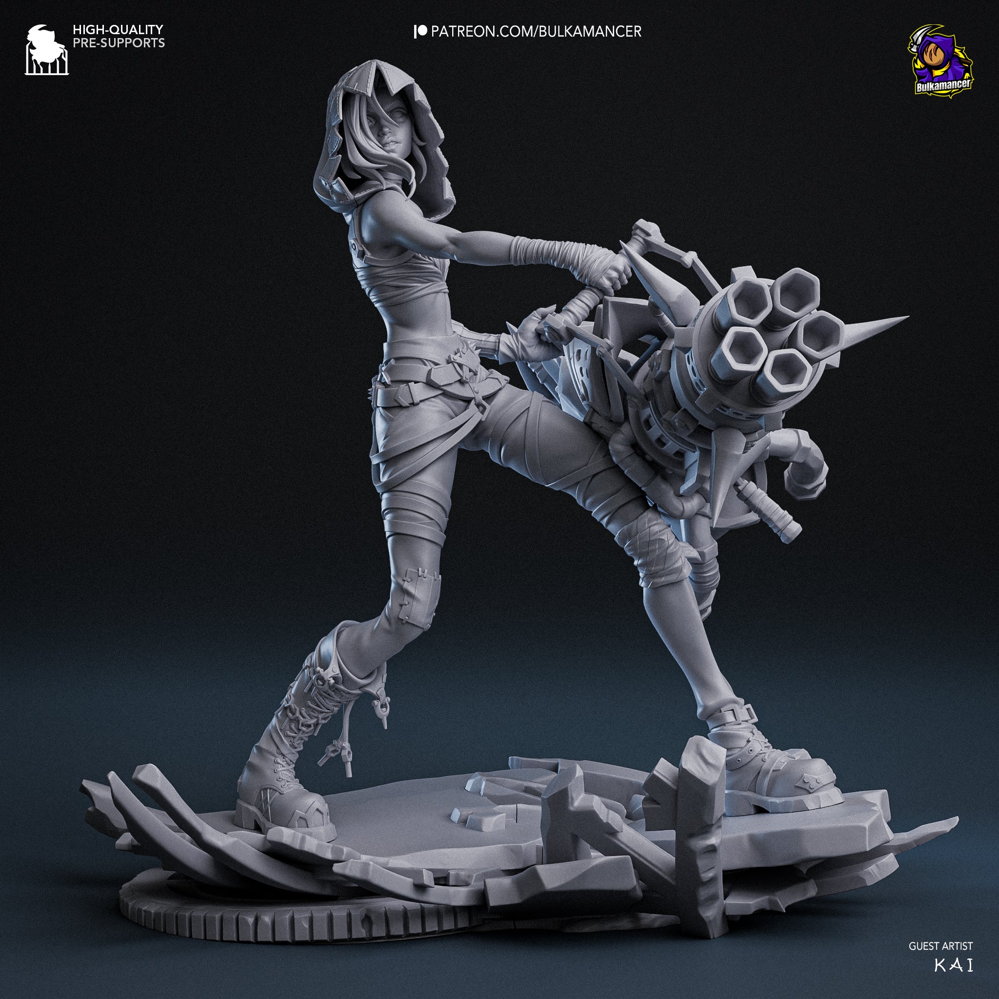 | Hand-Painted 14K 3D Resin Figures | Garage Kit